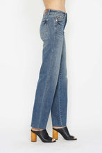 Load image into Gallery viewer, Judy Blue Tummy Control Blue Washed Straight Leg Denim Jeans