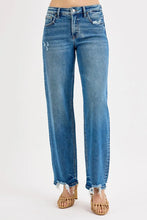 Load image into Gallery viewer, RISEN Mid Rise Relaxed Denim Jeans