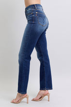 Load image into Gallery viewer, Judy Blue Washed Straight Leg Denim Blue Jeans