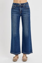 Load image into Gallery viewer, RISEN Tummy Control Dark Blue Washed Bootcut Jeans