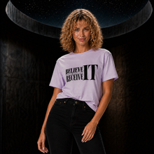 Cargar imagen en el visor de la galería, Make Room For It Believe It And receive It Women's Organic T-shirt