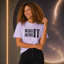 Load image into Gallery viewer, Make Room For It Believe It And Receive It Women's Organic Cotton T-Shirt