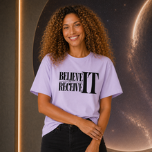 Load image into Gallery viewer, Make Room For It Believe It And Receive It Women's Organic Cotton T-Shirt
