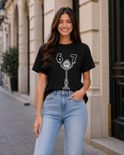 Carregar imagem no visualizador da galeria, No Context Just 67 Organic Cotton T-Shirt