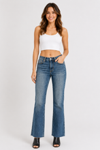 Load image into Gallery viewer, Judy Blue Tummy Control Blue Washed Straight Leg Denim Jeans