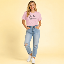 Load image into Gallery viewer, Step Up Be The Difference T-Shirt