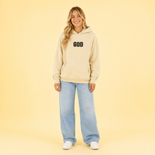 Carregar imagem no visualizador da galeria, Embroidered GOD Cross Hoodie