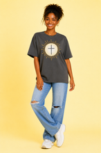 Carica l'immagine nel visualizzatore di Gallery, Centered In Light Garment Dyed Heavyweight T-Shirt