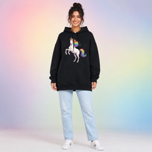 Load image into Gallery viewer, Classic Rainbow Unicorn Hoodie
