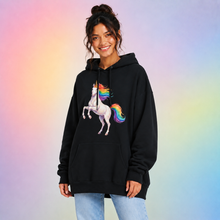 Load image into Gallery viewer, Classic Rainbow Unicorn Hoodie