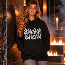 Load image into Gallery viewer, SMOKE SHOW Dangerously Hot Women’s Organic Side Pocket Hoodie