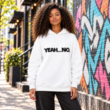 Загрузить изображение в средство просмотра галереи, YEAH...No That Was Almost A Yes Women's Organic Cotton Blend Side Pocket Hoodie Sweatshirt