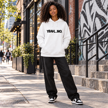 Загрузить изображение в средство просмотра галереи, YEAH...No That Was Almost A Yes Women's Organic Cotton Blend Side Pocket Hoodie Sweatshirt