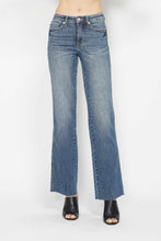 Load image into Gallery viewer, Judy Blue Tummy Control Blue Washed Straight Leg Denim Jeans
