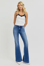 Load image into Gallery viewer, RISEN Low Rise Flared Leg Blue Denim Jeans