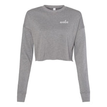 Load image into Gallery viewer, Evolve Women's Cropped Crew Fleece