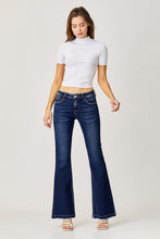 Load image into Gallery viewer, RISEN Low Rise Blue Denim Flared Leg Jeans