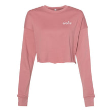 Load image into Gallery viewer, Evolve Women's Cropped Crew Fleece