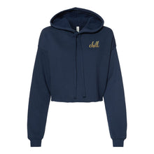 Load image into Gallery viewer, Chill Women's Cropped Fleece Hoodie