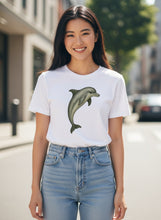 Carica l'immagine nel visualizzatore di Gallery, Organic Majestic Dolphin T-Shirt