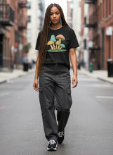 Load image into Gallery viewer, 60's Mushrooms Garment Dyed Heavyweight Cotton T-Shirt