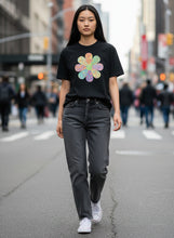 Load image into Gallery viewer, Flower Power Garment Dyed Heavyweight Cotton T-Shirt