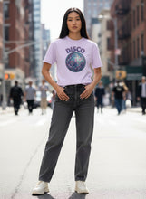 Load image into Gallery viewer, Disco Ball Garment Dyed Heavyweight Cotton T-Shirt