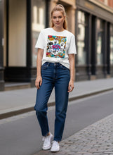 Load image into Gallery viewer, Tech Boom Comic Garment Dyed Heavyweight Cotton T-Shirt