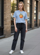 Load image into Gallery viewer, Sunlit Orange Cotton T-Shirt