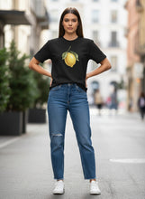 Load image into Gallery viewer, Juicy Citrus Lemon Cotton T-Shirt