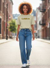 Cargar imagen en el visor de la galería, Golden Carded Cotton Oversized Faded T-Shirt