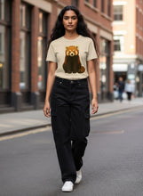 Load image into Gallery viewer, Red Panda Organic Cotton T-Shirt