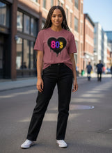 Load image into Gallery viewer, 80s Heart Garment Dyed Heavyweight Cotton T-Shirt