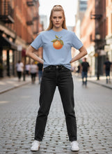 Load image into Gallery viewer, Sunlit Orange Cotton T-Shirt