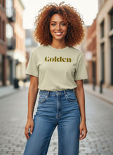 Cargar imagen en el visor de la galería, Golden Carded Cotton Oversized Faded T-Shirt