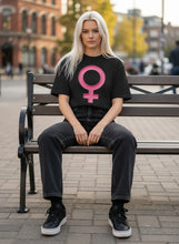 Load image into Gallery viewer, Just A Girl Garment Dyed Heavyweight T-Shirt