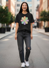 Load image into Gallery viewer, Flower Power Garment Dyed Heavyweight Cotton T-Shirt