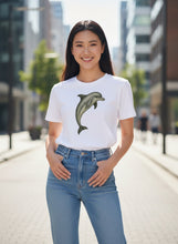 Carica l'immagine nel visualizzatore di Gallery, Organic Majestic Dolphin T-Shirt
