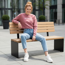 Load image into Gallery viewer, Goddess Cropped Fleece Crew Sweatshirt