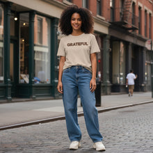Load image into Gallery viewer, GRATEFUL Relaxed Cotton T-Shirt