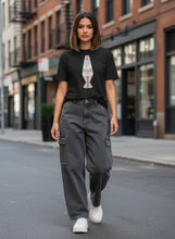 Load image into Gallery viewer, Peace Lava Lamp Garment Dyed Heavyweight Cotton T-Shirt