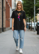 Load image into Gallery viewer, 80's Aerobics Queen Garment Dyed Heavyweight Cotton T-Shirt