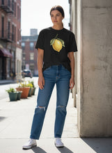 Load image into Gallery viewer, Juicy Citrus Lemon Cotton T-Shirt