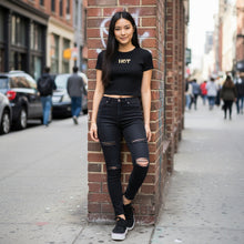 Load image into Gallery viewer, HOT Women's Micro Ribbed Baby Tee