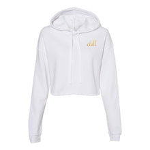 Load image into Gallery viewer, Chill Women's Cropped Fleece Hoodie