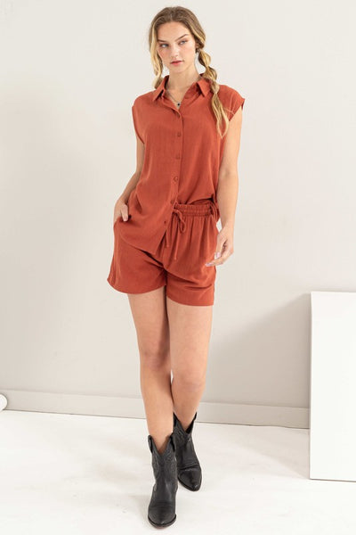 LYB Luxe Loungewear New Arrival! Hyfve Classic Linen Outfit Set