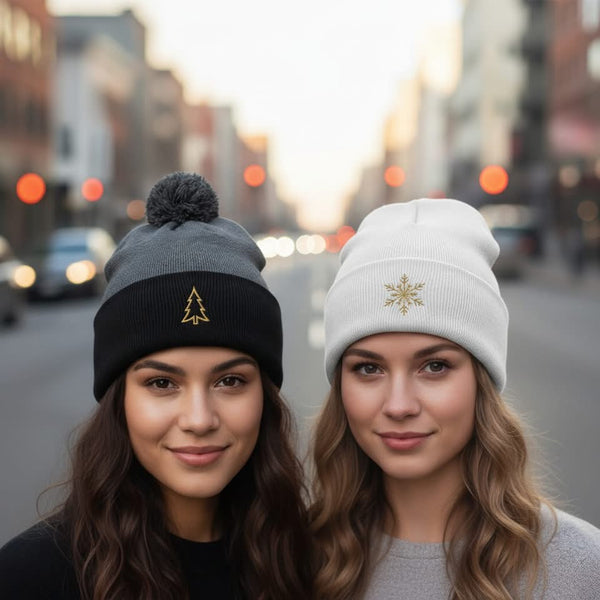 Golden Snowflake and Golden Evergreen Tee Shirts