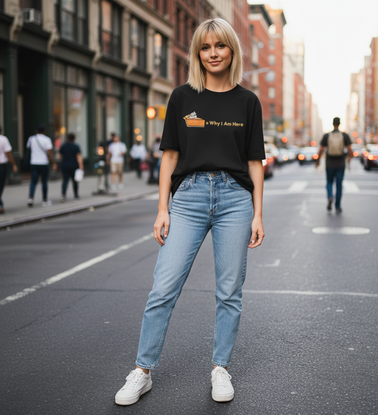 Thanksgiving Pie T-Shirt: Why I Am Here