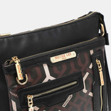 Load image into Gallery viewer, Nicole Lee Geometric Pattern Crossbody Bag
