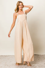 Load image into Gallery viewer, BiBi Textured Wide Leg Jumpsuit

